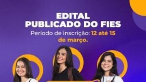 Edital do FIES 2024 está no ar