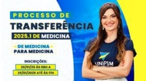 Centro Universitário Santa Maria abre Processo de Transferência de Medicina 2025.1