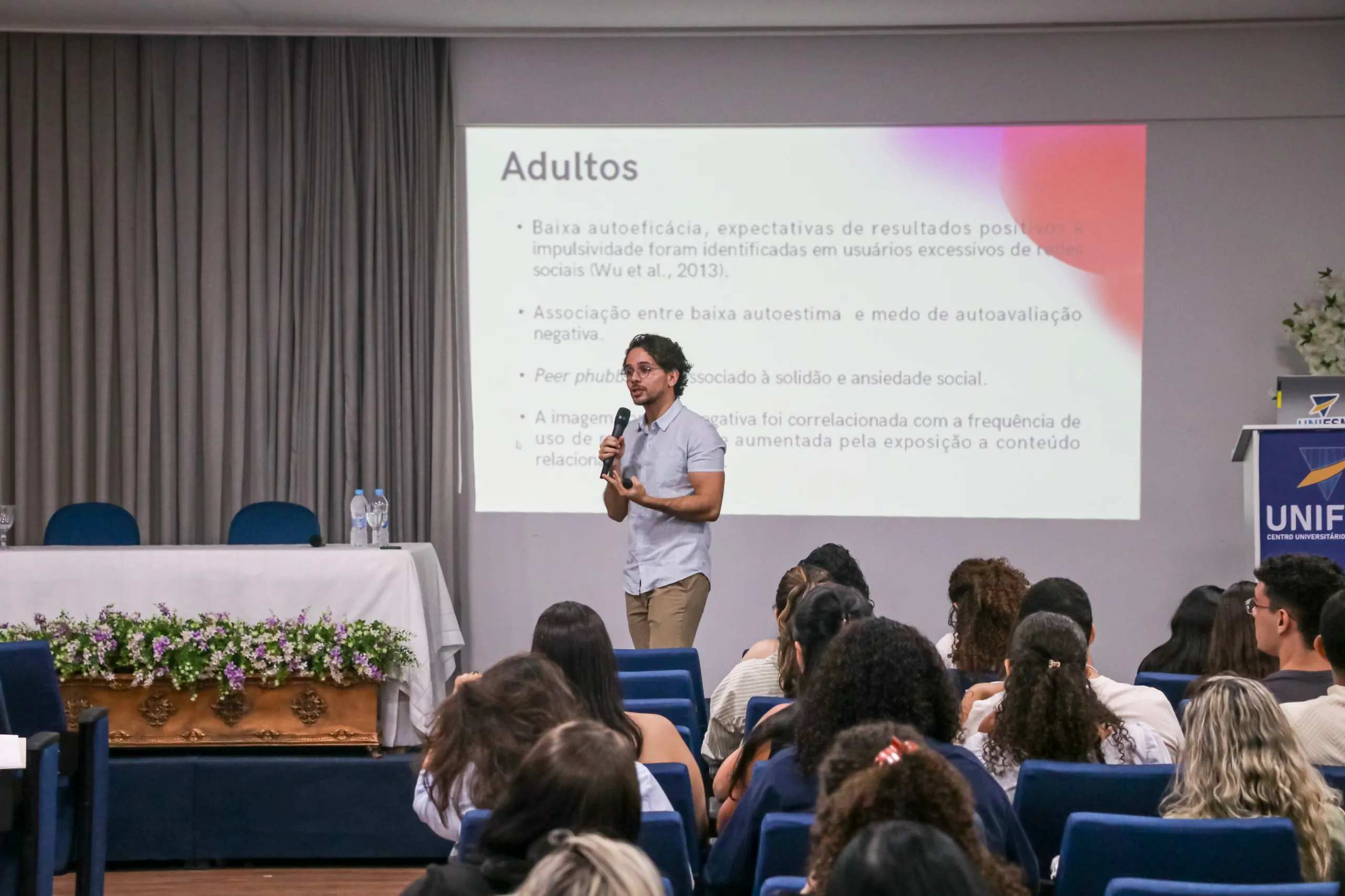 UNIFSM encerra 8ª Semana de Psicologia com debate sobre os efeitos das redes sociais