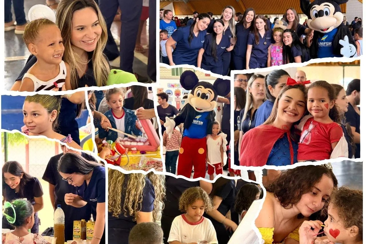 UNIFSM realiza o 1º UNIKIDS – Ciranda de Serviços Infantil com foco no cuidado e na promoção da saúde