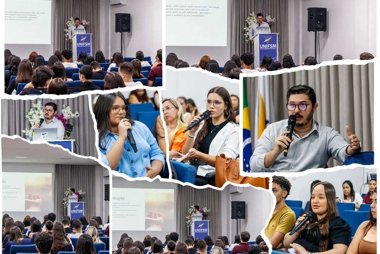 Curso de Psicologia do UNIFSM agradece participação do Dr. Ewerton Figueiredo em palestra sobre saúde mental na velhice