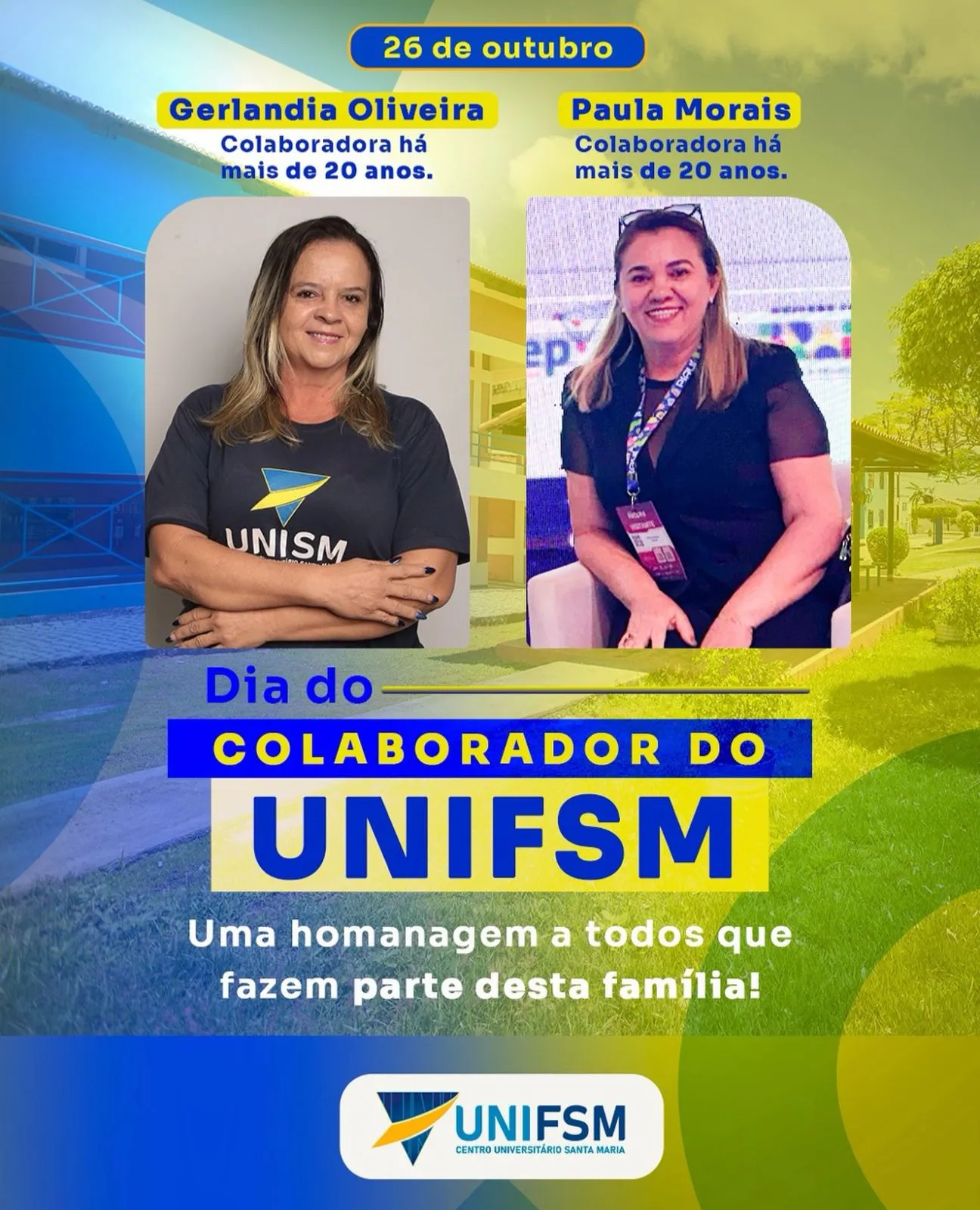 UNIFSM celebra o Dia do Colaborador e reconhece a dedicação de sua equipe