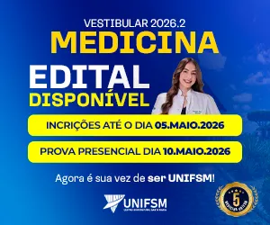 UNIFSM abre inscrições para o Vestibular de Medicina 2026.2 com conceito máximo no MEC