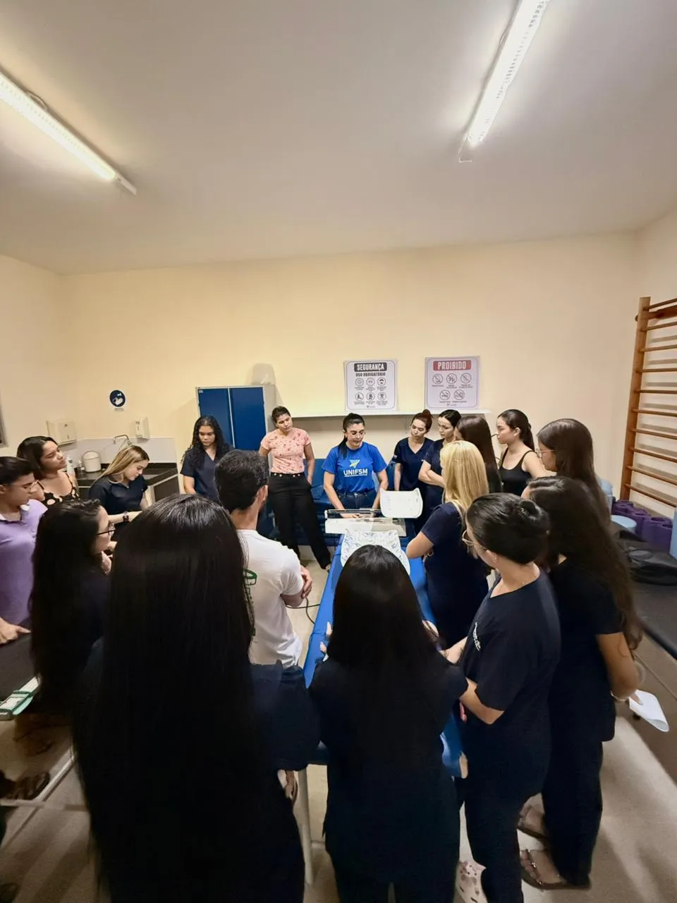 Aprendizado na prática que transforma conhecimento em cuidado no UNIFSM