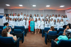 UNIFSM realiza Cerimônia do Jaleco das turmas de Enfermagem e marca início de nova etapa na formação acadêmica