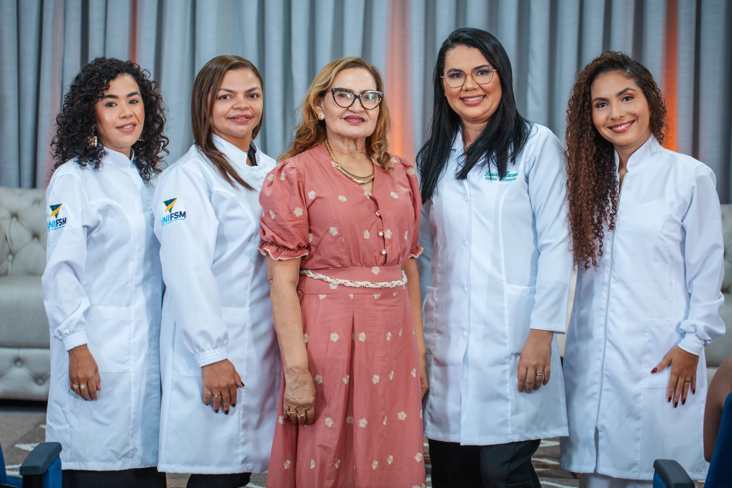 UNIFSM realiza Cerimônia do Jaleco do curso de Estética e Cosmética e marca início de nova etapa na formação acadêmica