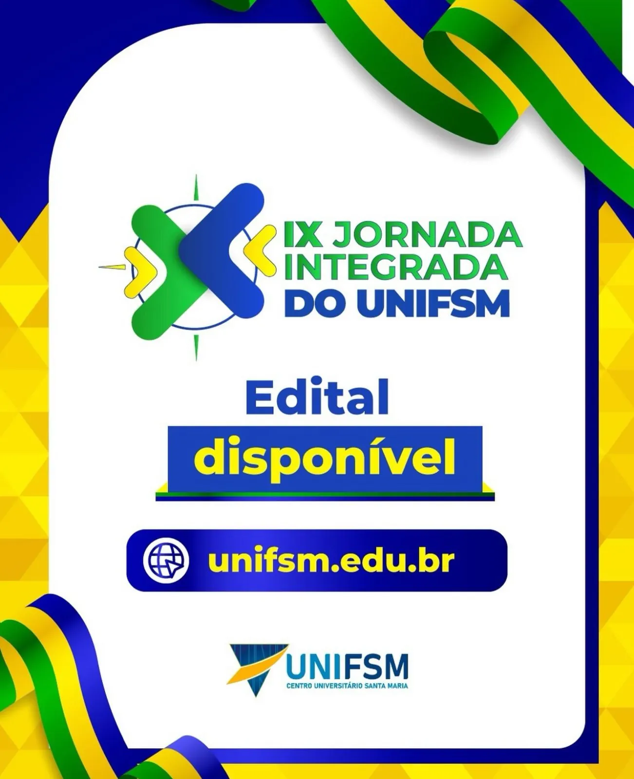 UNIFSM divulga edital da IX Jornada Integrada e reforça importância da participação acadêmica