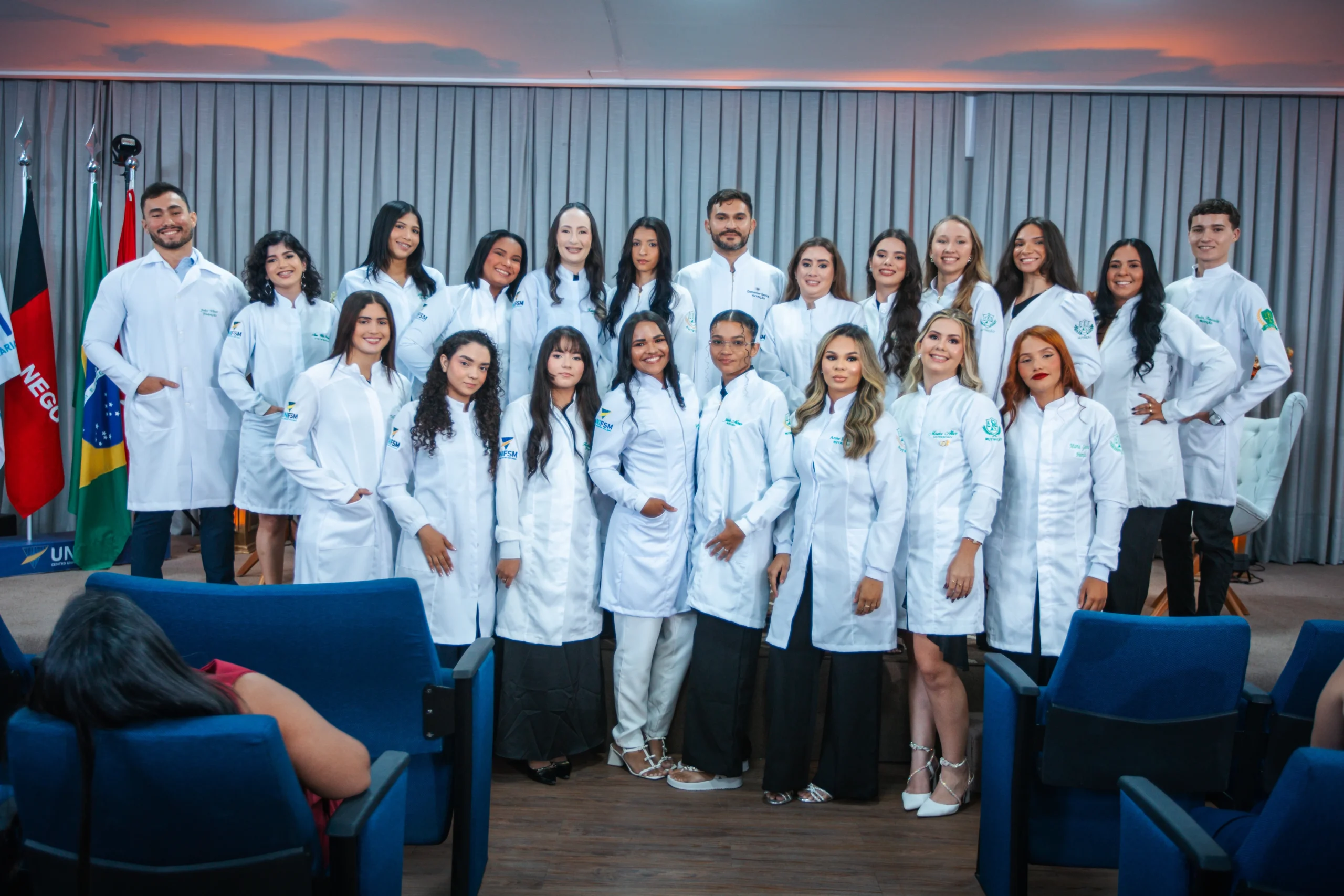 UNIFSM realiza Cerimônia do Jaleco do curso de Nutrição e marca início de nova etapa na formação acadêmica