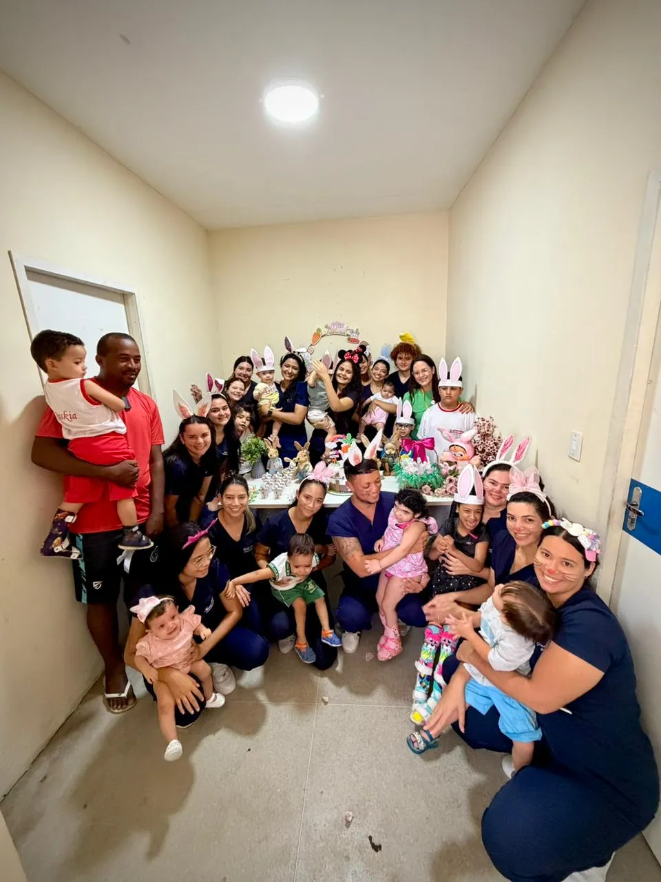 UNIFSM promove ação de Páscoa nos atendimentos de Fisioterapia da Clínica Escola Santa Maria