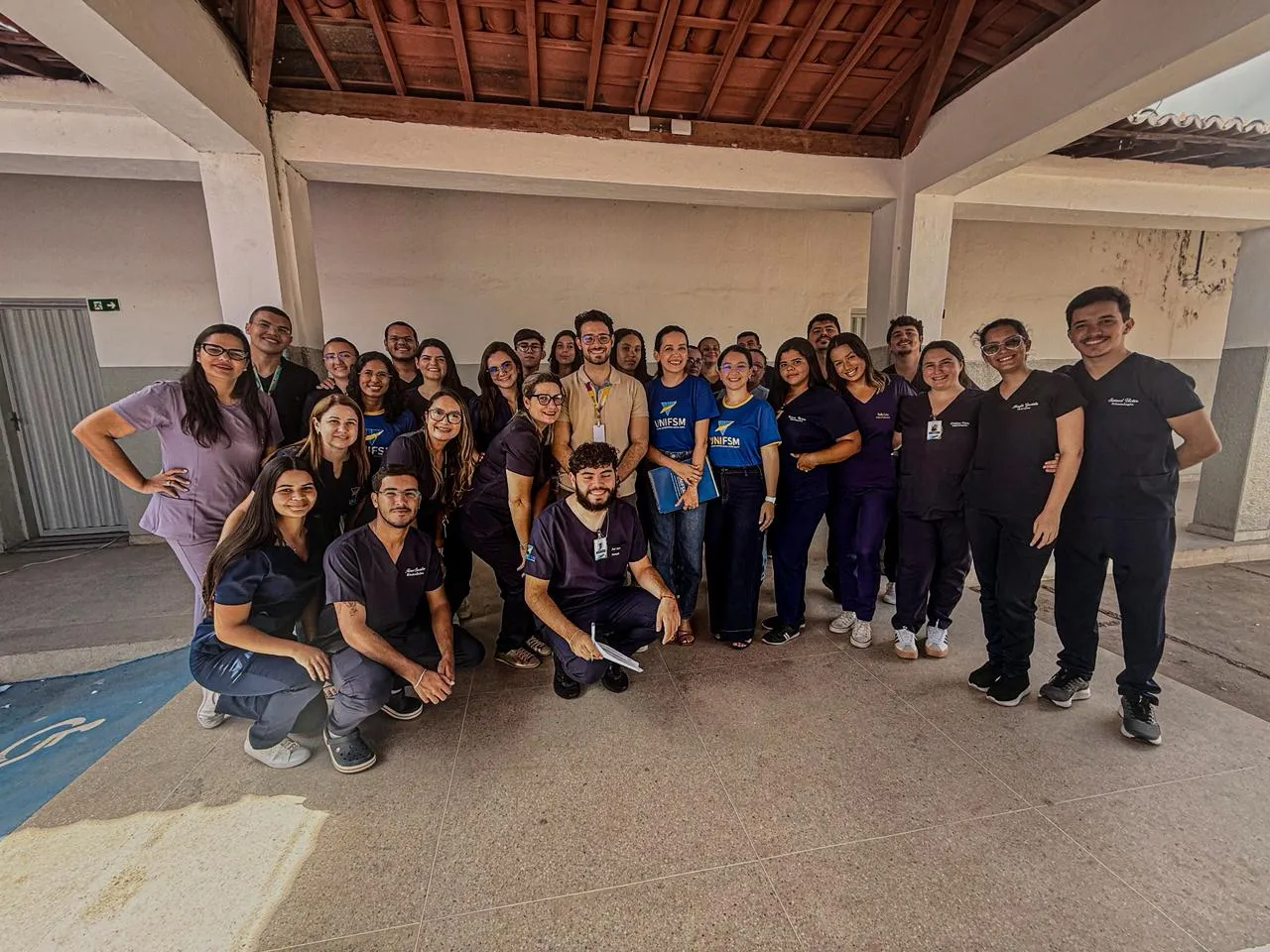 UNIFSM promove Ciranda de Serviços e leva saúde e cuidado à comunidade escolar