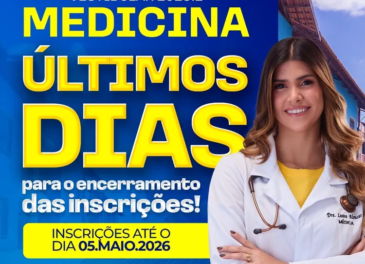 Reta final: UNIFSM entra nos últimos dias de inscrição para o Vestibular de Medicina 2026.2 com novidade de FIES